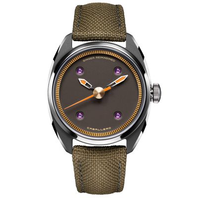 Singer Reimagined Caballero Titanium Brown SR702-5