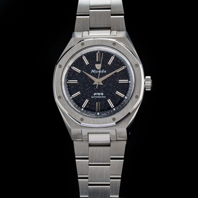 Nivada Grenchen F77 Aventurine MK2 38mm 68047A77