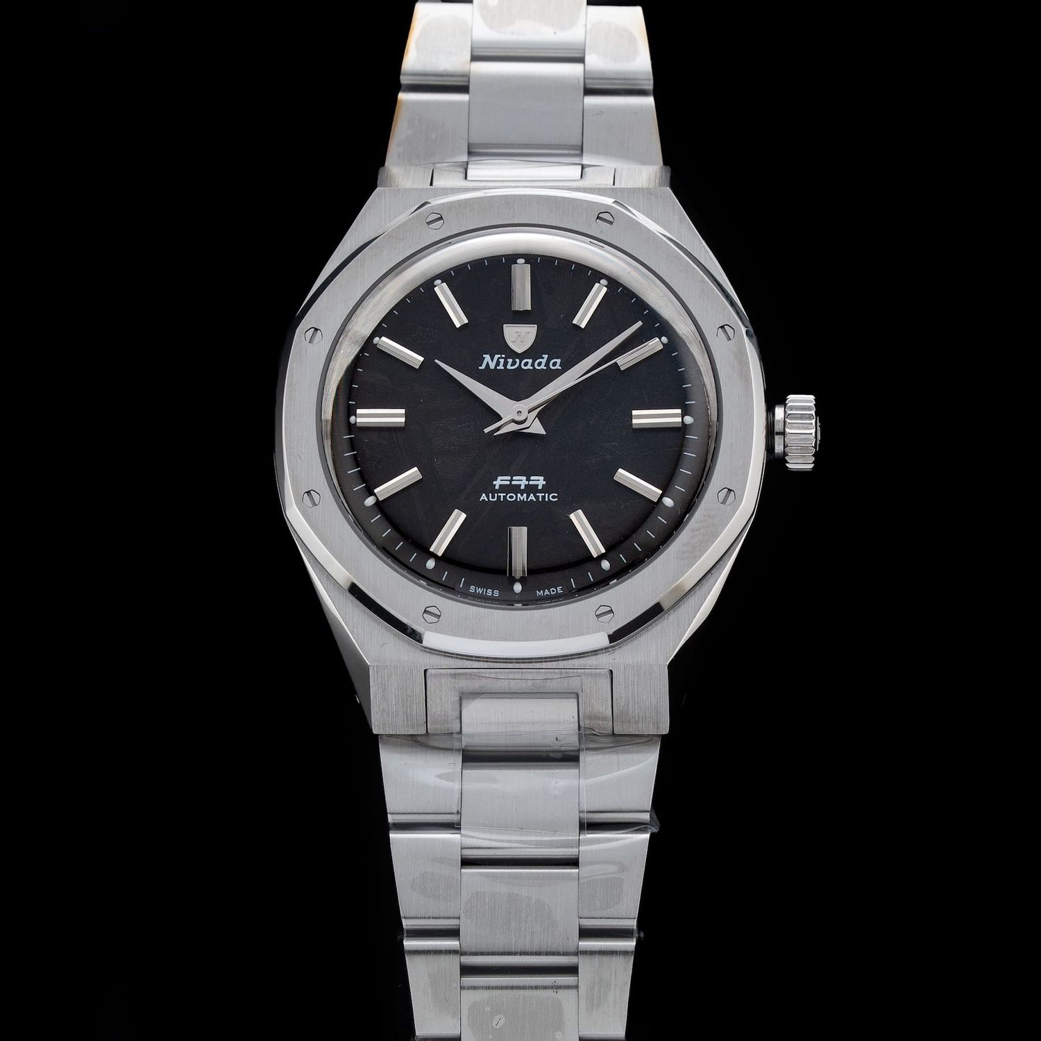 Nivada Grenchen F77 Meteorite MK2 38mm - Exquisite Timepieces