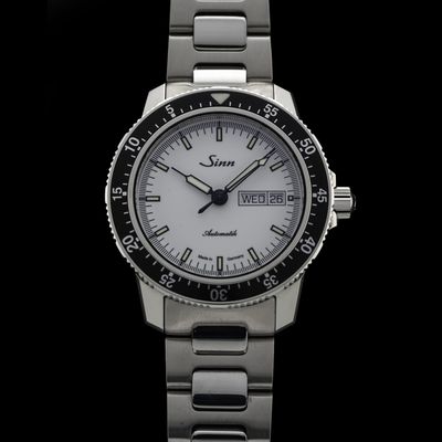 Sinn 104 I ST SA White