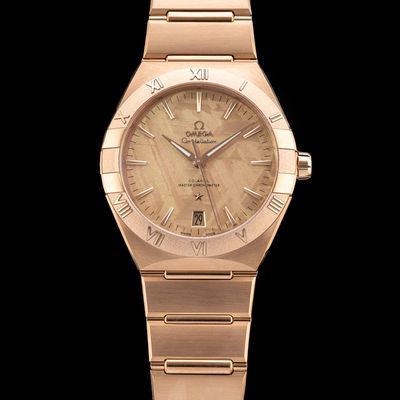 Omega 131.50.41.21.99.002 Constellation Meteorite Dial Sedna Gold 41mm