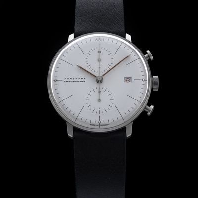 Junghans 027/4303.02 Max Bill Chronoscope Bauhaus