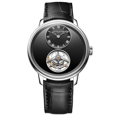 Arnold & Son Ultrathin Tourbillon Platinum Onyx