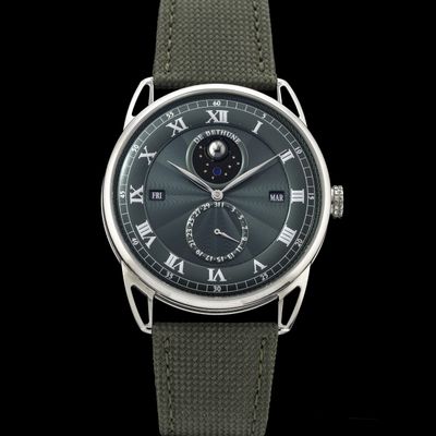 De Bethune Perpetual Calendar Green Dial Titanium DB25QPATIS4