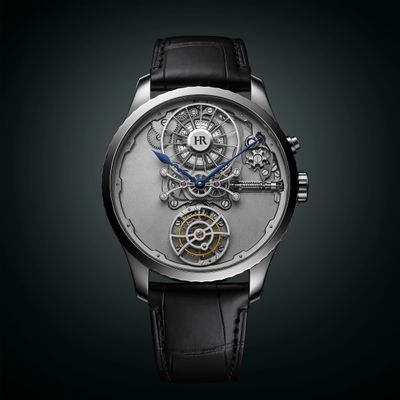 Haute Rive Honoris Meccanica Rhodium Steel