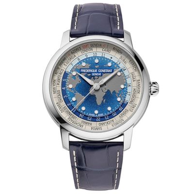 Frederique Constant Manufacture Classic Worldtimer FC-719BLW3H6