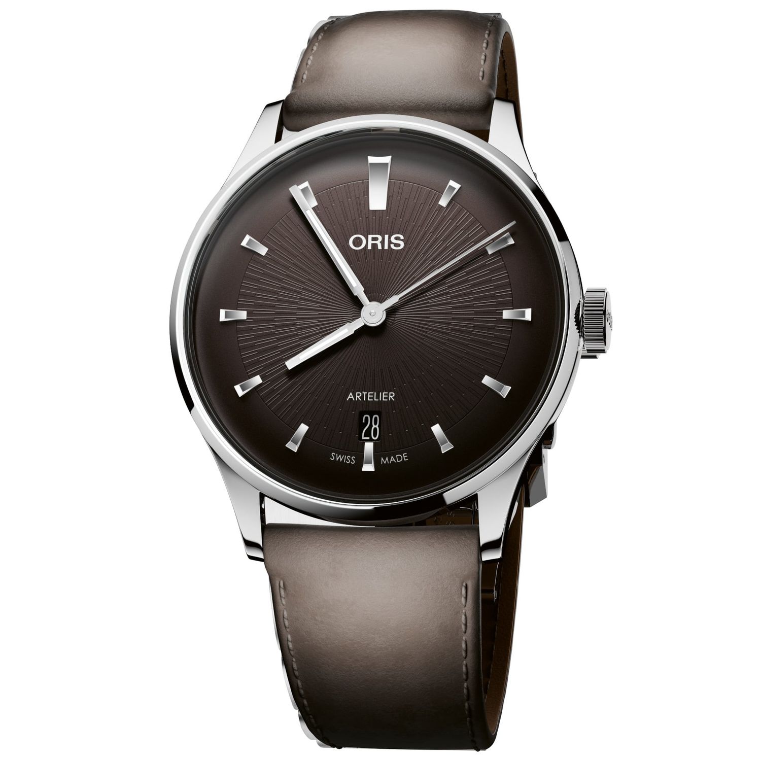 Oris Artelier Date 38Mm 01 733 7810 4054 07 6 20 18FC - Exquisite
