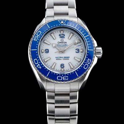 Omega Seamaster Planet Ocean 6000m Ultra Deep White Dial 215.30.46.21.04.001