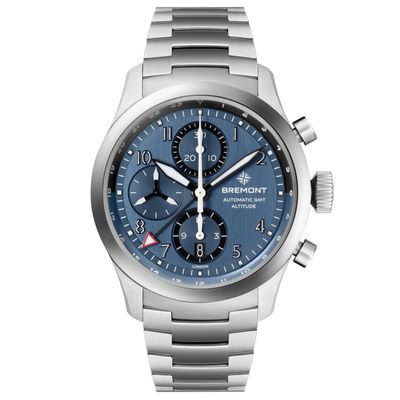 Bremont Altitude 42mm Chronograph GMT Blue Dial On Bracelet
