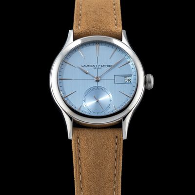 Laurent Ferrier Classic Auto 40mm Ice Blue Sunburst Dial LCF046.AC.CG1