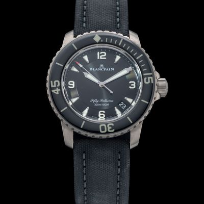 Blancpain Fifty Fathoms Titanium 5015 12B30 NABA