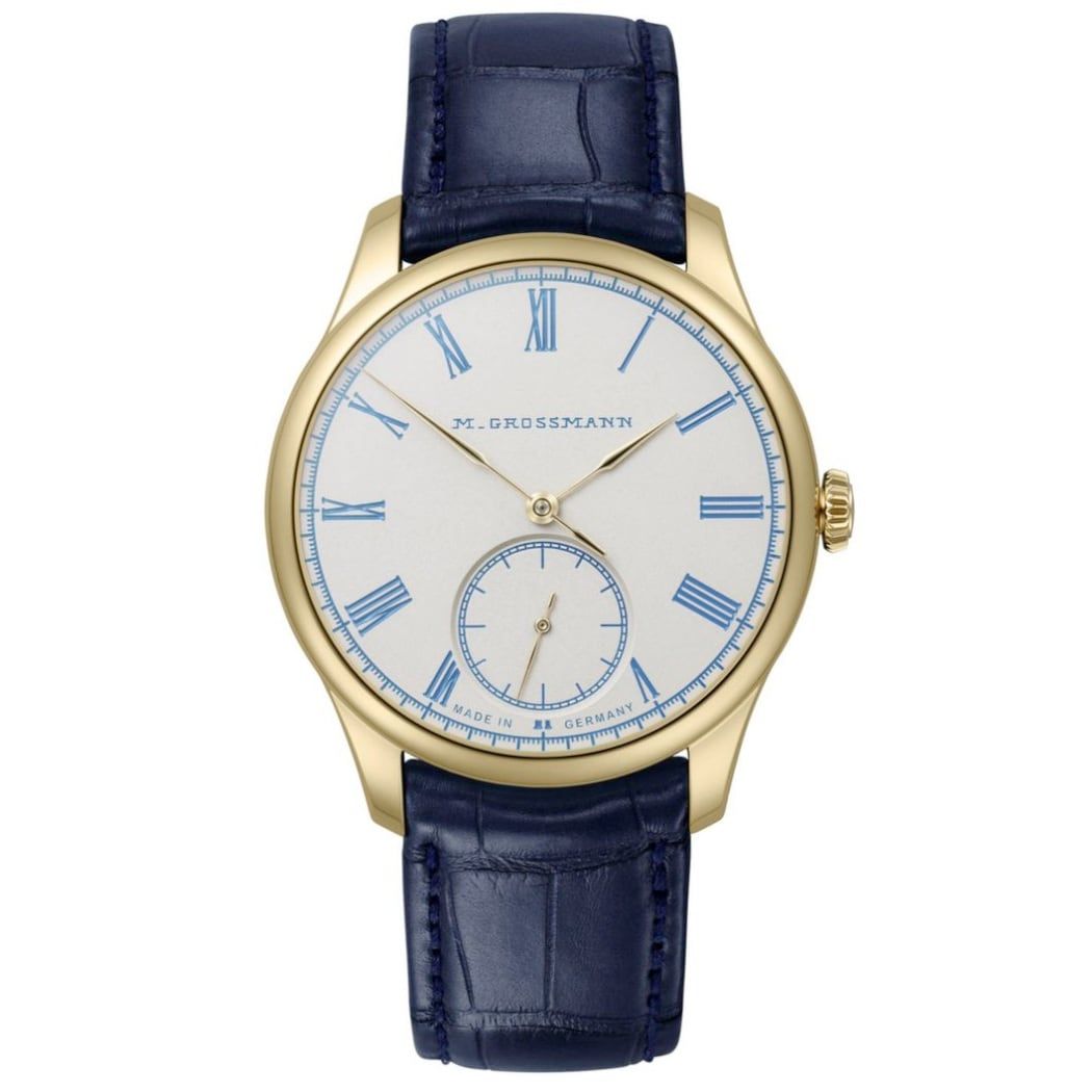 【manonfripes】manonmy Gurkha Moritz Grossmann Tefnut Silver-Plated By Friction 39mm MG-004165
