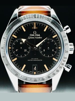 Omega Speedmaster 57 Coaxial Chronometer Chronograph Black Dial 40.5mm 332.12.41.51.01.001