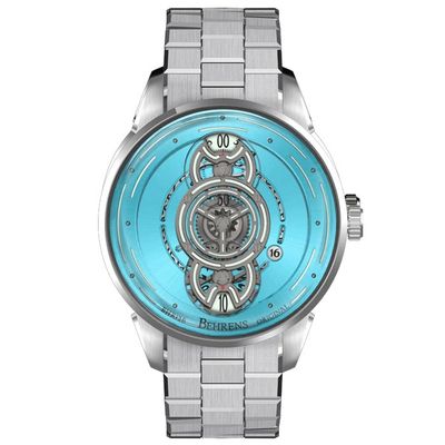Behrens Interstellar Travel Glacier Blue On Bracelet