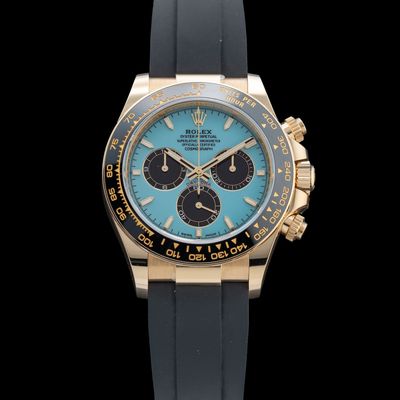 Rolex Gold Cosmograph Daytona Tiffany Dial M126518LN-0014