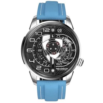 Behrens Rotary Black on Blue Strap