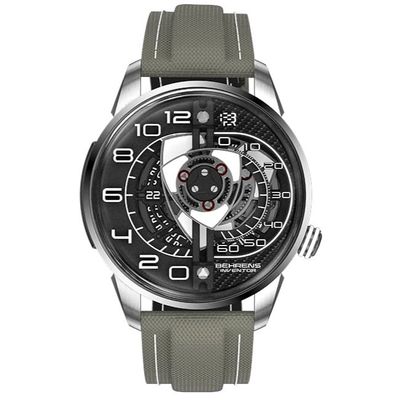 Behrens Rotary Black on Gray Strap