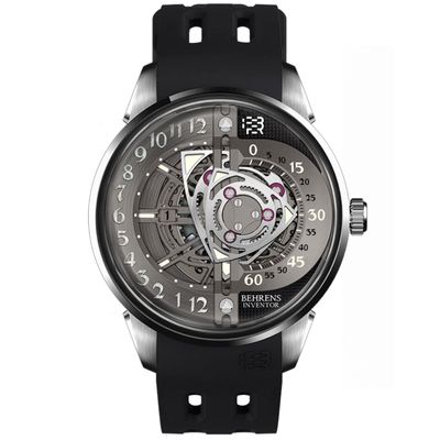 Behrens Rotary Grey on Fluoroelastomer Strap