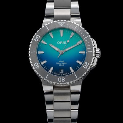 Oris Aquis Great Barrier Reef Limited Edition IV Blue 01 400 7790 4185