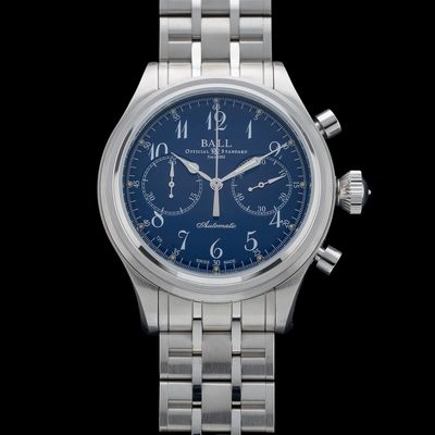 Ball Watch Trainmaster Cannonball Chronograph CM1052D-S7J-BE