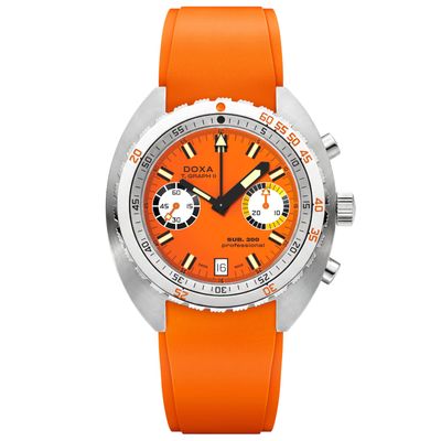 DOXA SUB 200 T.Graph II Professional on Strap 806.10.351.21