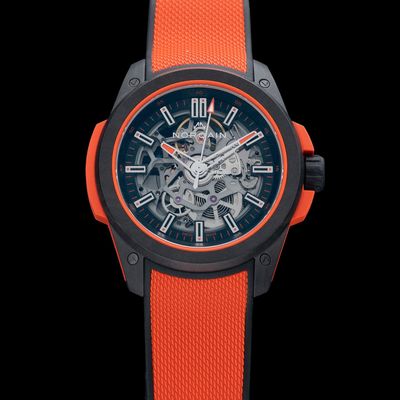 Norqain Wild One Skeleton Coral N3000.07Q31.B13