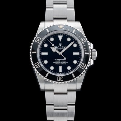 Rolex Submariner Black Dial 124060-0001