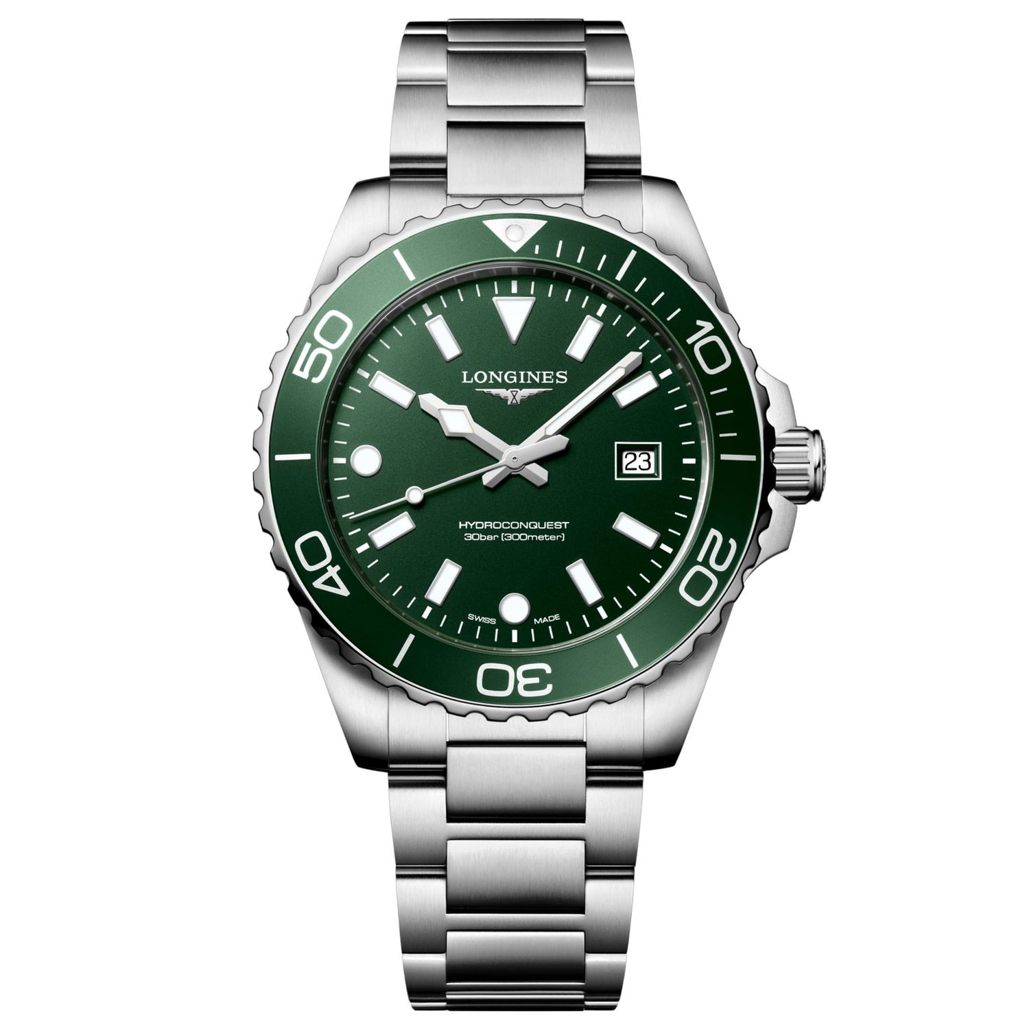lvrkville　　　　　　 【中古】AQUAQUEST 4×3 カーキ Longines Hydroconquest L3.769.4.06.6 - Exquisite Timepieces