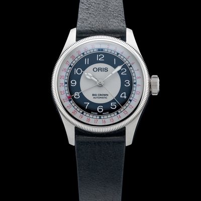 Oris 01 754 7779 4061-07 5 19 25 Big Crown Pointer Date "Bullseye"