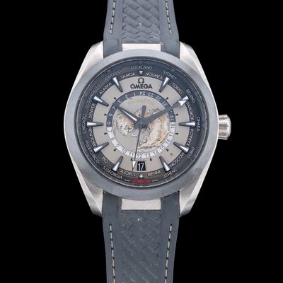 Omega Seamaster Aqua Terra 150M Worldtimer 43mm Black 220.92.43.22.99.001