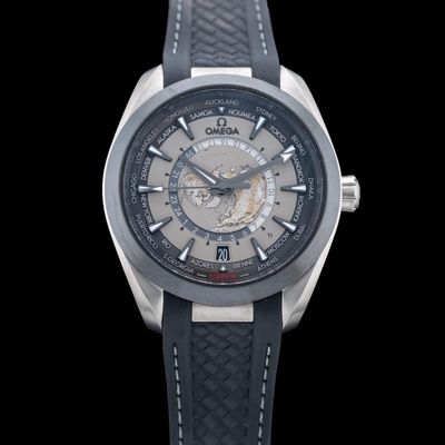 Omega Seamaster Aqua Terra 150M Worldtimer 43mm Black 220.92.43.22.99.001