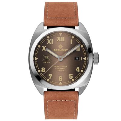 Bremont HMAF Terra Nova 40.5mm Date TN40-DT-SS-HMAF-BR-LS