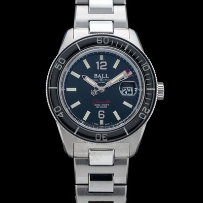 Ball Engineer M Skindiver III 41.5mm Black Dial Limited Edition DD3100A-S1C-BK