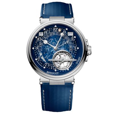 Breguet Marine Tourbillon Equation Marchante 5887PT/YS/5WVSL