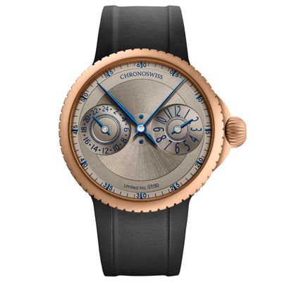 Chronoswiss Pulse GMT Frosted Guilloché Gold Ch-4221RM-GR
