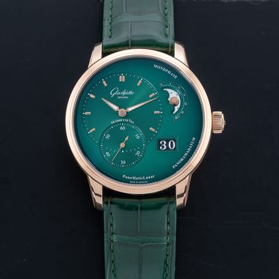 Glashütte Original Panomaticlunar Lush Forest Green Dial 1-90-02-23-35-61