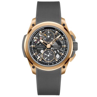 Norqain Wild One Skeleton Chrono Red Gold Limited Edition 42mm N3002.40G01.B01.R01