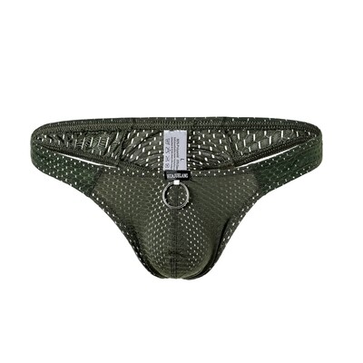 Mesh Thong with Ring