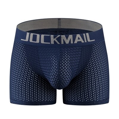JOCKMAIL Boxer Mesh Butt Padded Underwear
