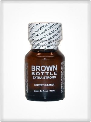 Brown Bottle Solvent Cleaner 10ml