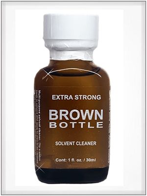 Brown Bottle Solvent Cleaner 30ml