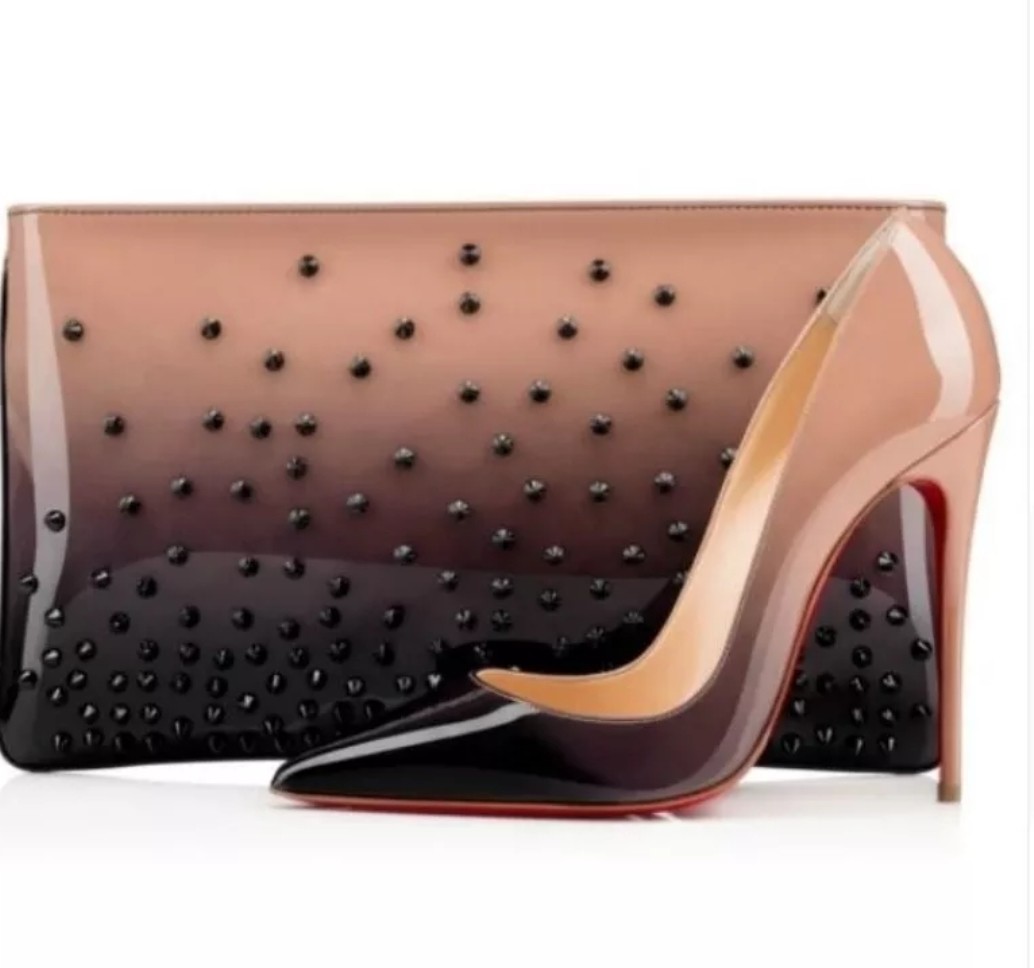 Hot Bush style heel &amp; bag matched