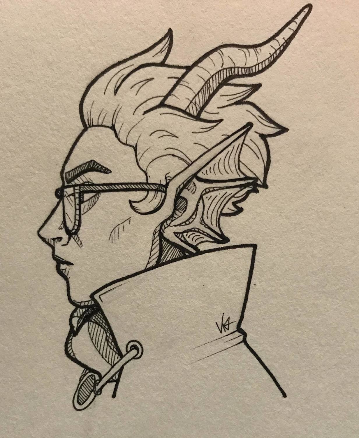 Inktober Original - Eridan