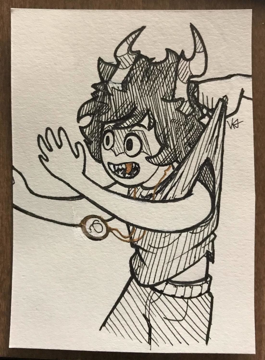 Inktober Original - Karako