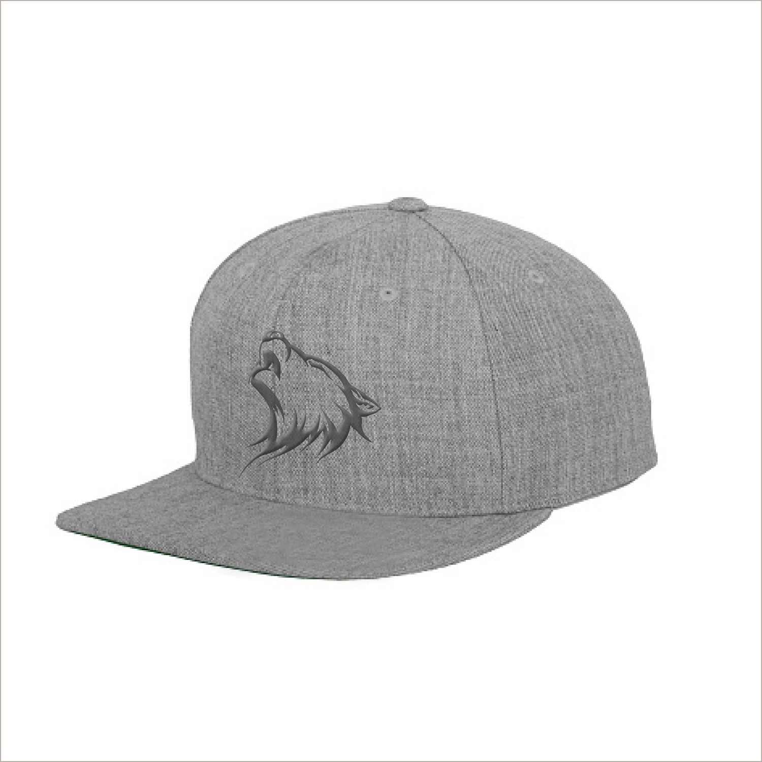 Snapback Cap - All Grey