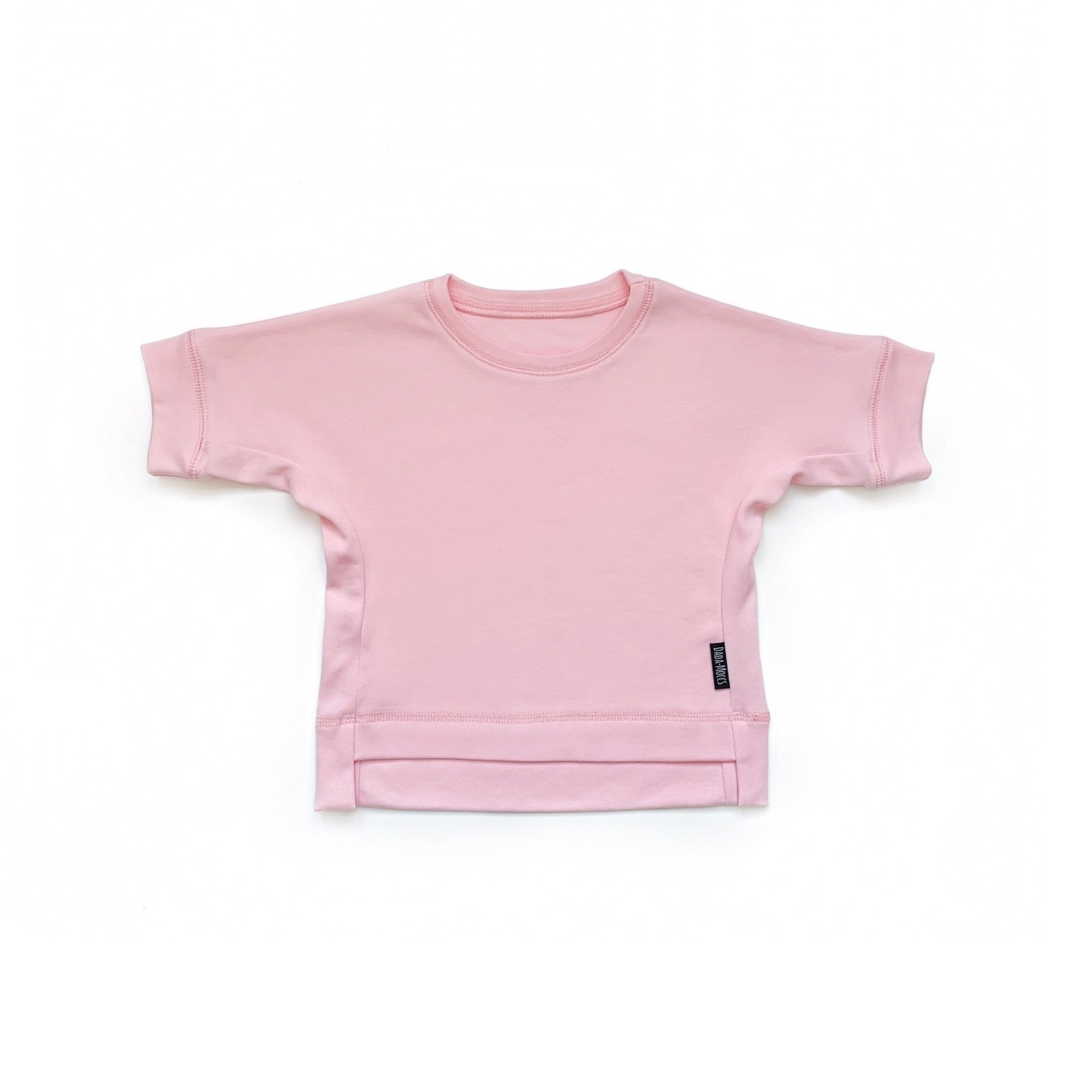 Базовая футболка оверсайз (розовый)