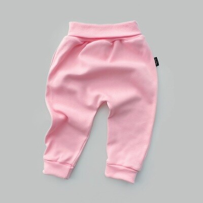 Легкие трикотажные брюки (pink)
