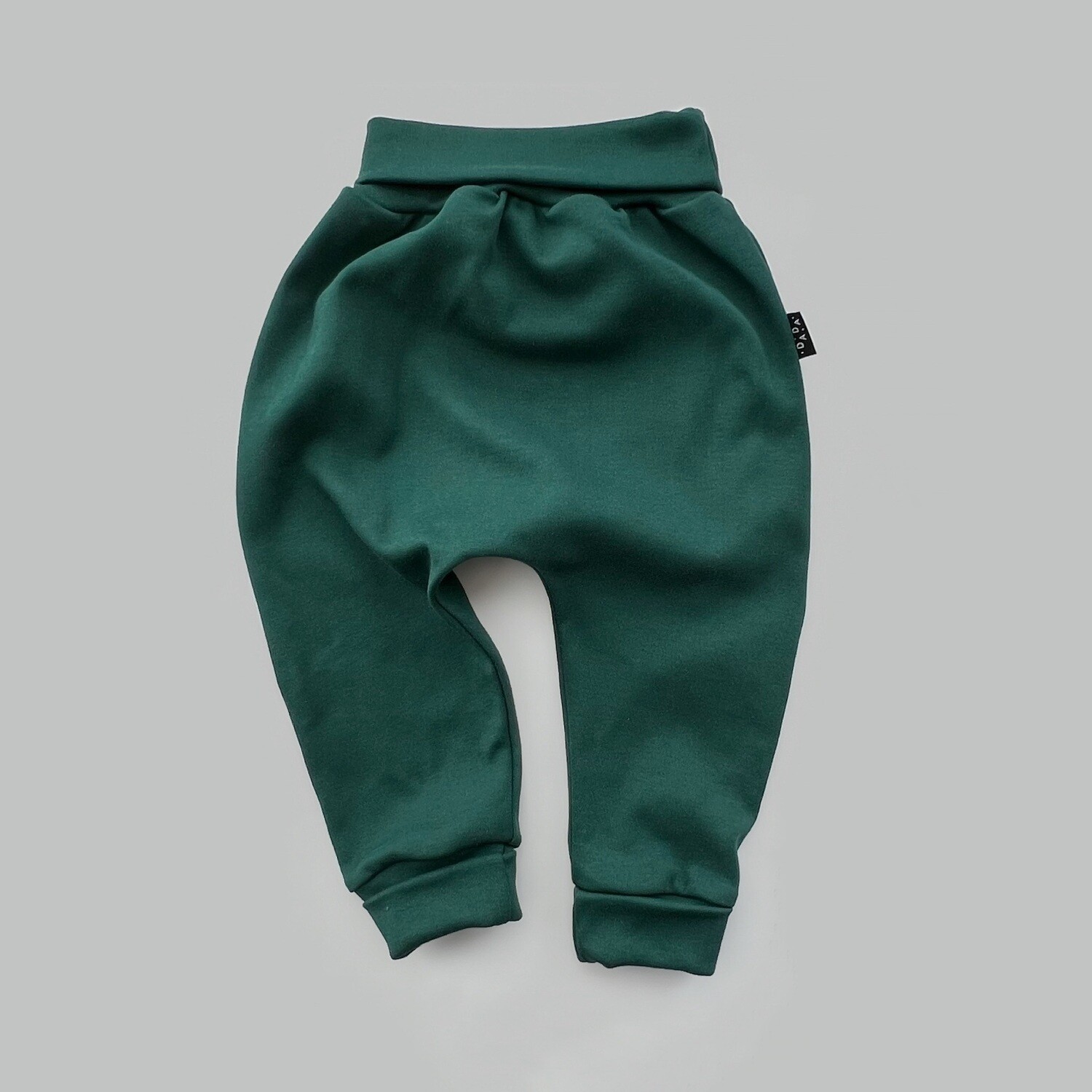 Легкие трикотажные брюки (темно-зеленый)