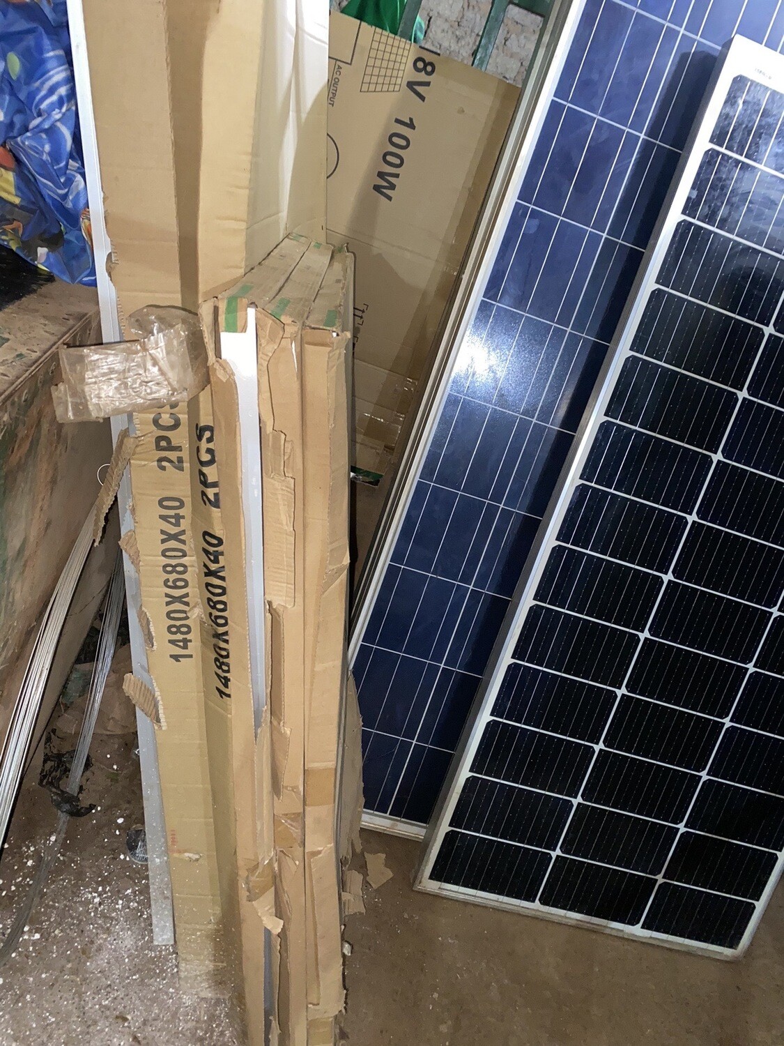 Panneaux Solaires casse 250W
