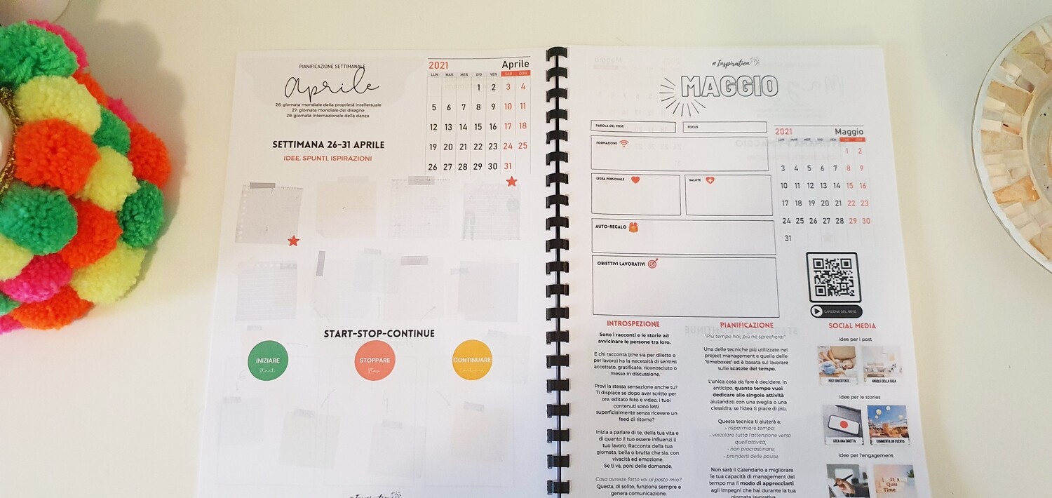 Calendario Editoriale E Ispirazionale 2021 Planner calendario editoriale 2021
